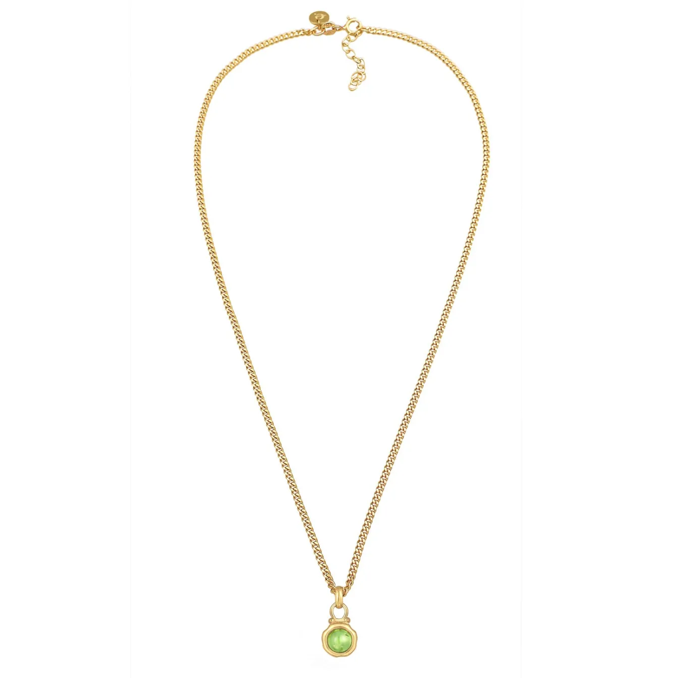 Elli "Halskette Rund | Peridot (Grün)< Halsketten|Edelsteine