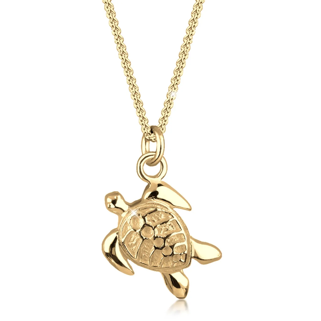Elli "Halskette Schildkröte< Roségold|Halsketten