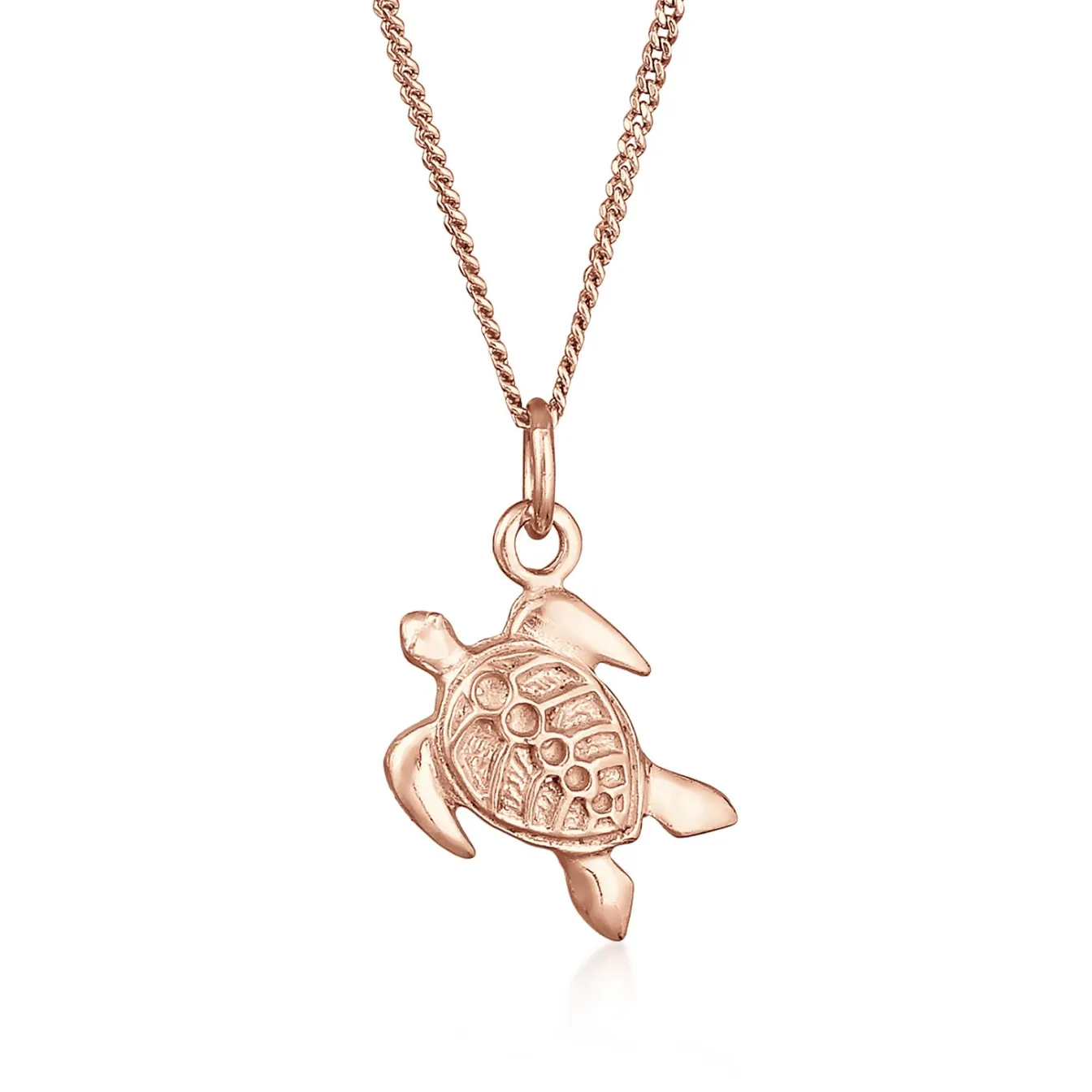 Elli "Halskette Schildkröte< Roségold|Halsketten