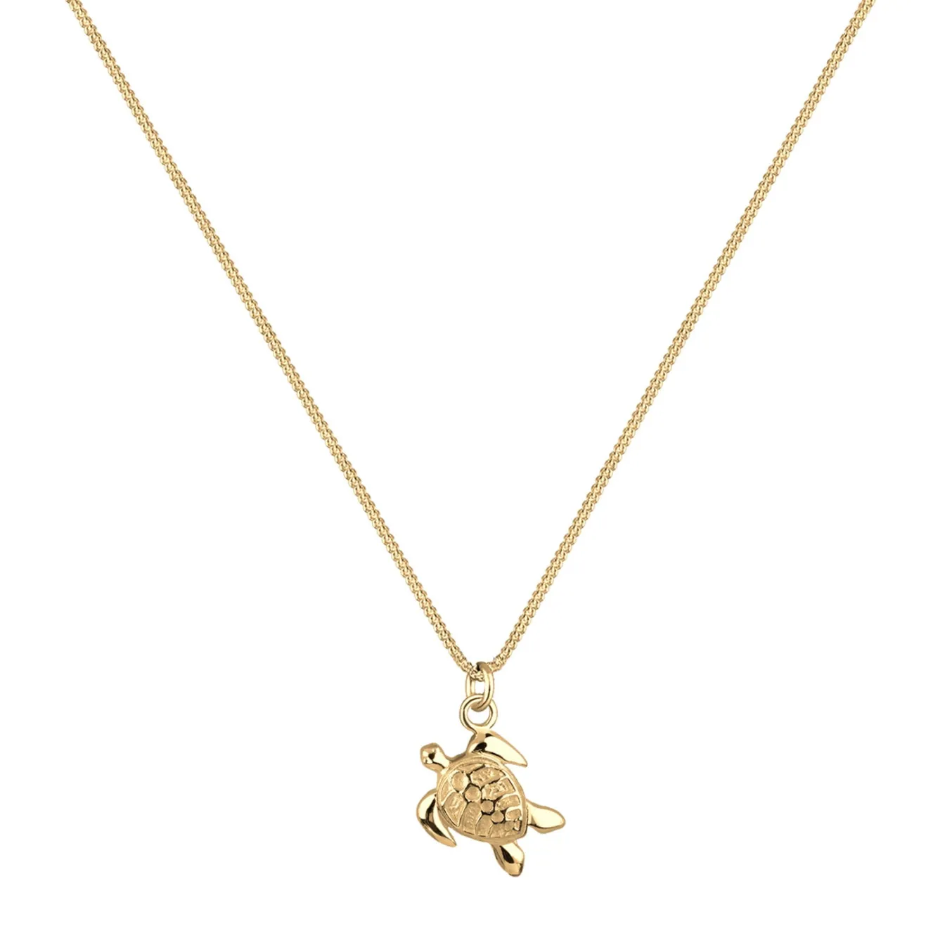 Elli "Halskette Schildkröte< Roségold|Halsketten