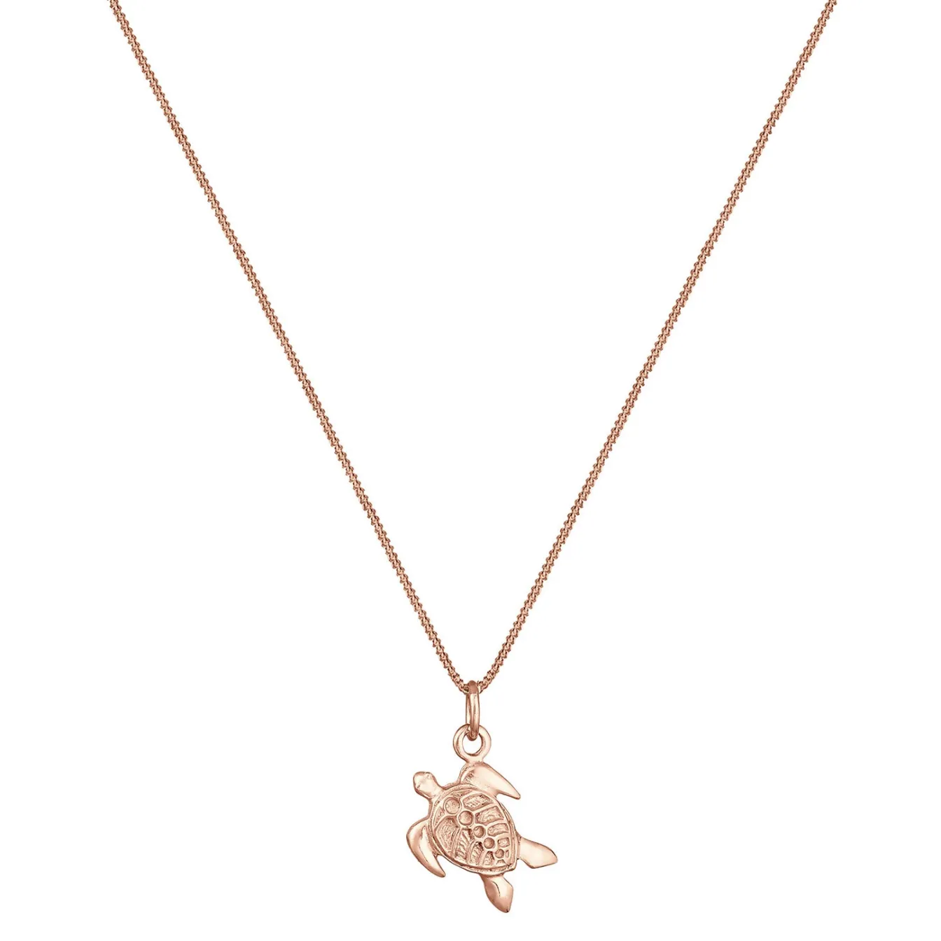 Elli "Halskette Schildkröte< Roségold|Halsketten