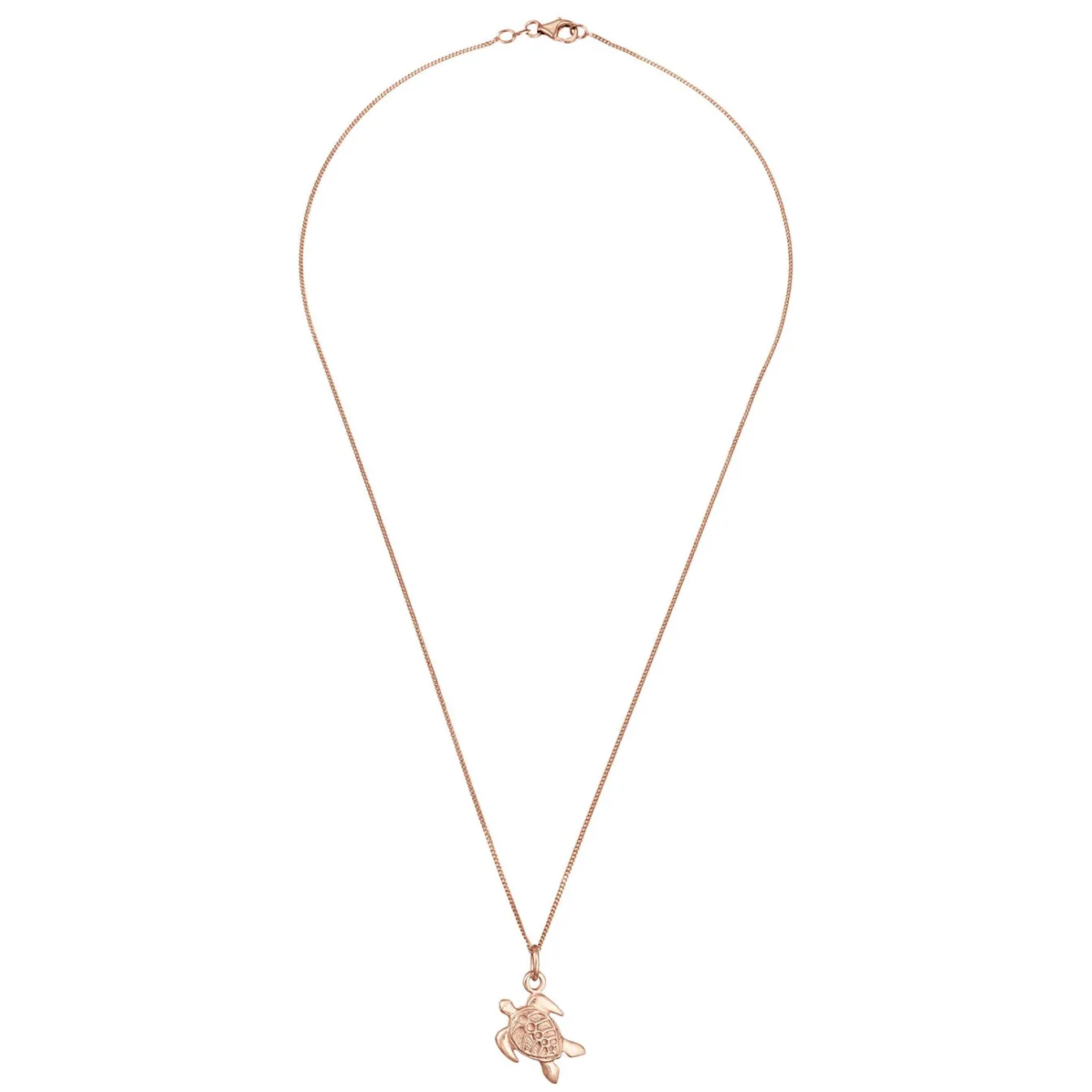 Elli "Halskette Schildkröte< Roségold|Halsketten