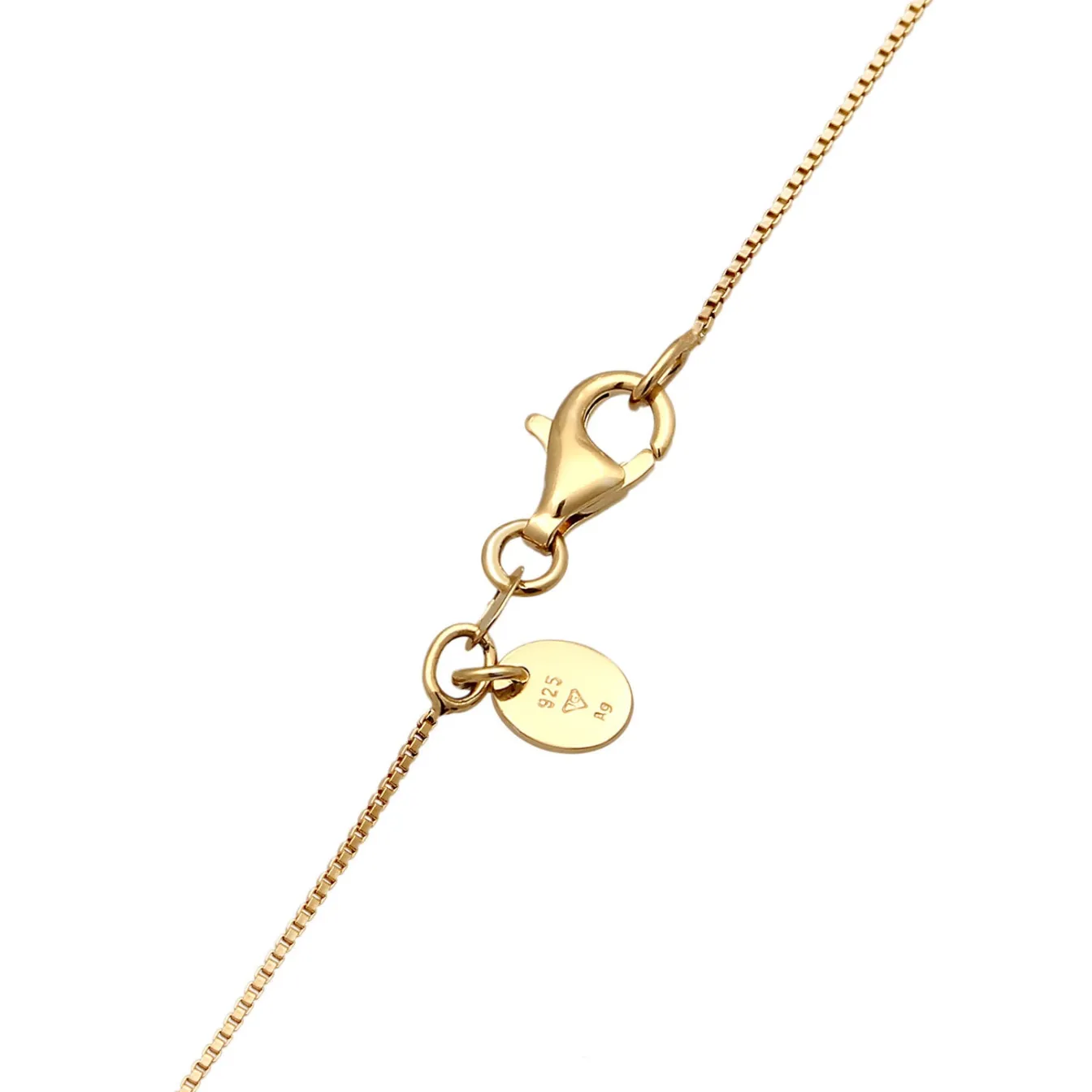 Elli "Halskette Schleife | Muschelkernperlen< Vergoldet|Symbol-schmuck