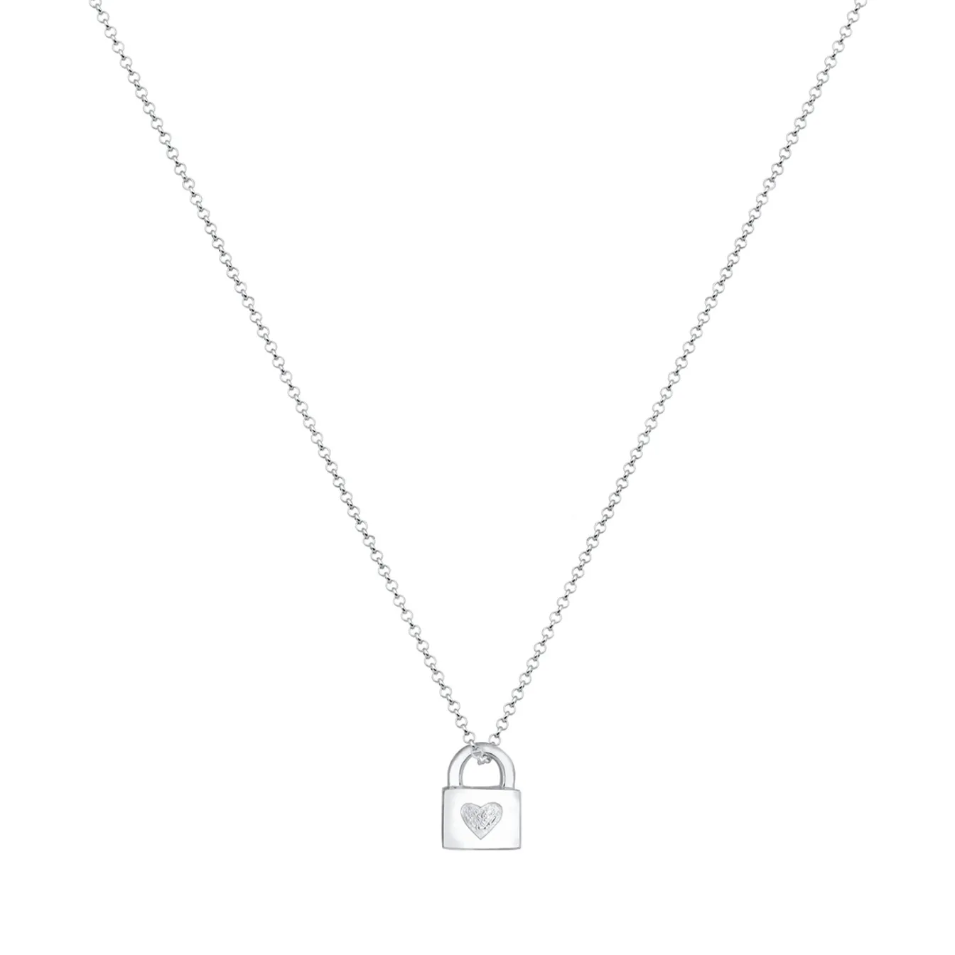 Elli "Halskette Schloss< Symbol-schmuck|Herz-schmuck