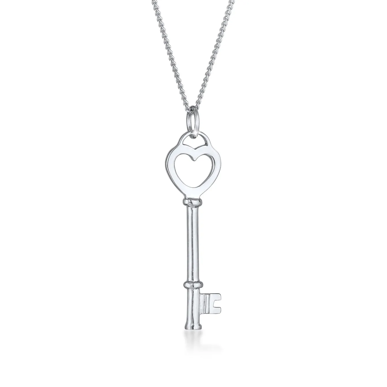 Elli "Halskette Schlüssel Herz< Symbol-schmuck|Herz-schmuck