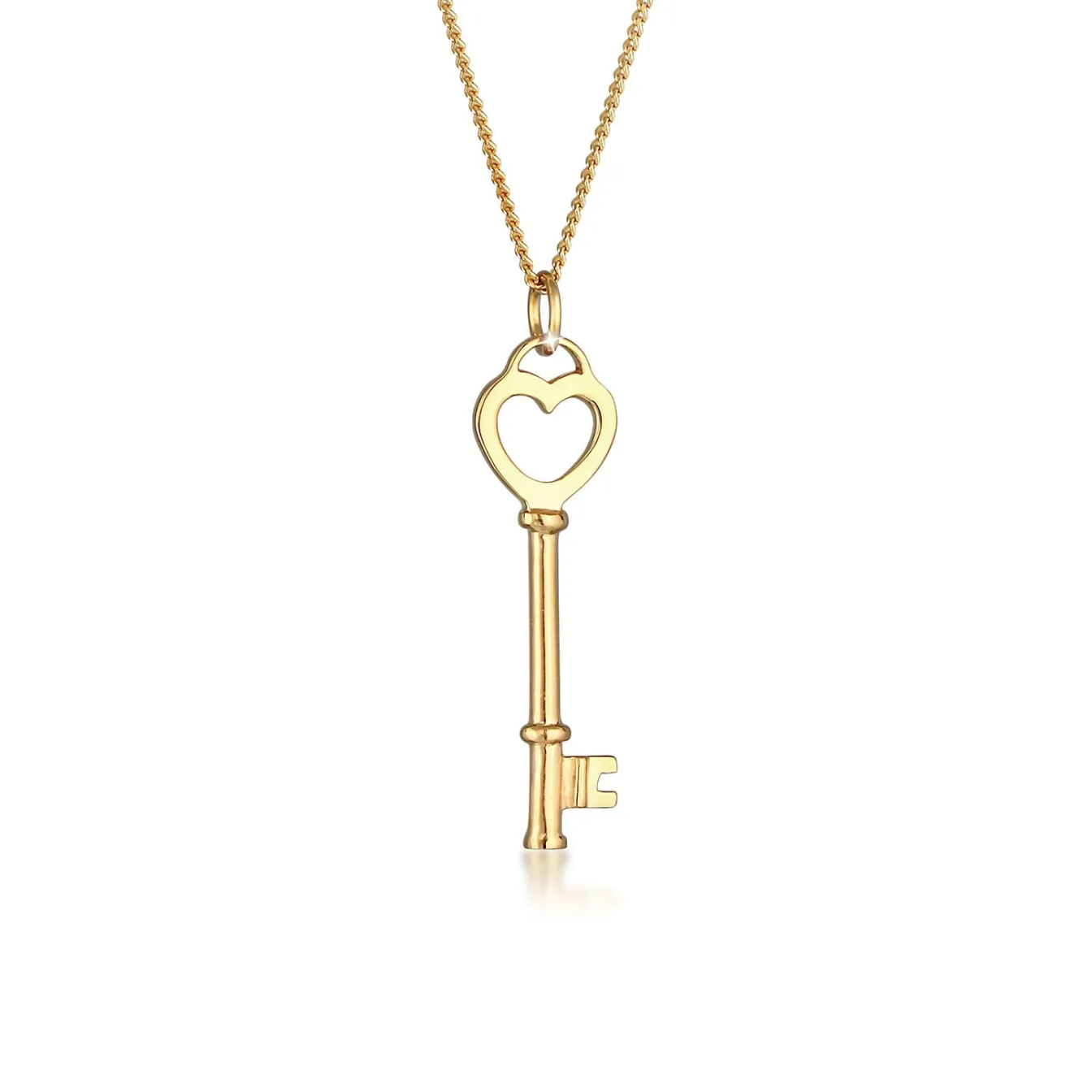 Elli "Halskette Schlüssel Herz< Symbol-schmuck|Herz-schmuck