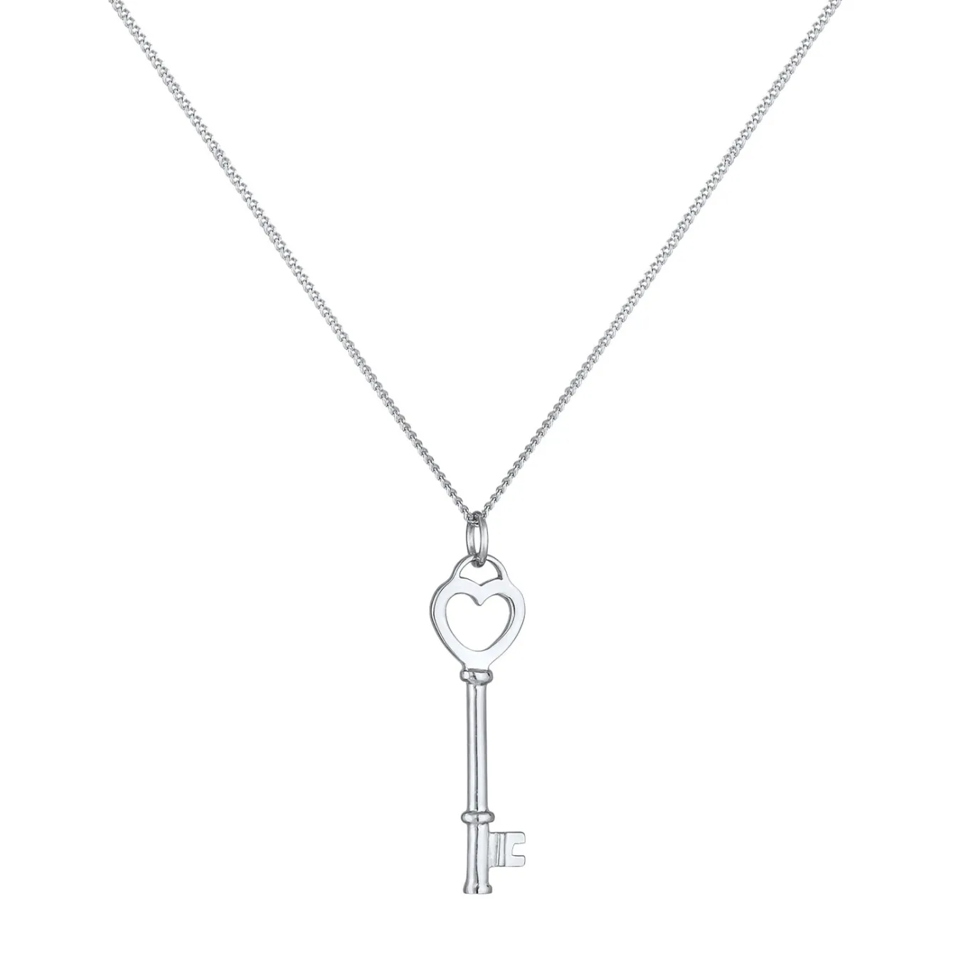 Elli "Halskette Schlüssel Herz< Symbol-schmuck|Herz-schmuck
