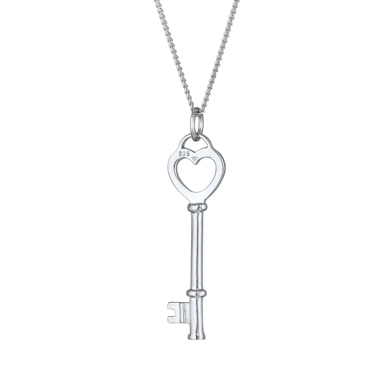 Elli "Halskette Schlüssel Herz< Symbol-schmuck|Herz-schmuck