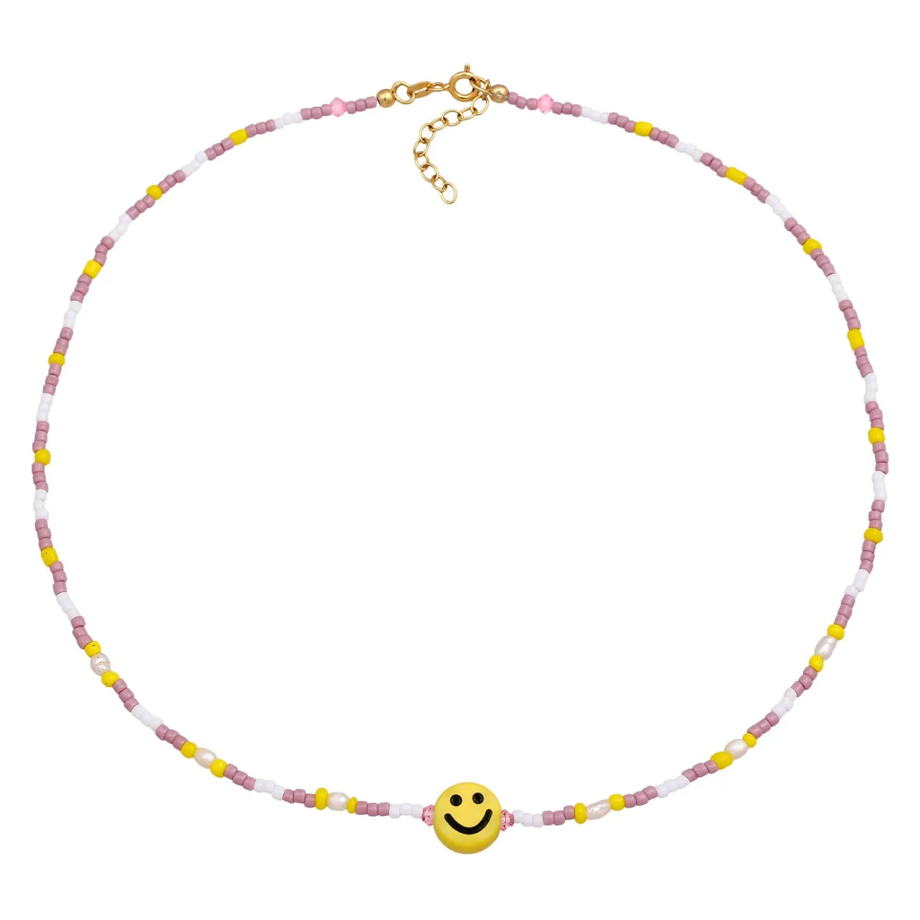 Elli "Halskette Smiling Beads< Halsketten