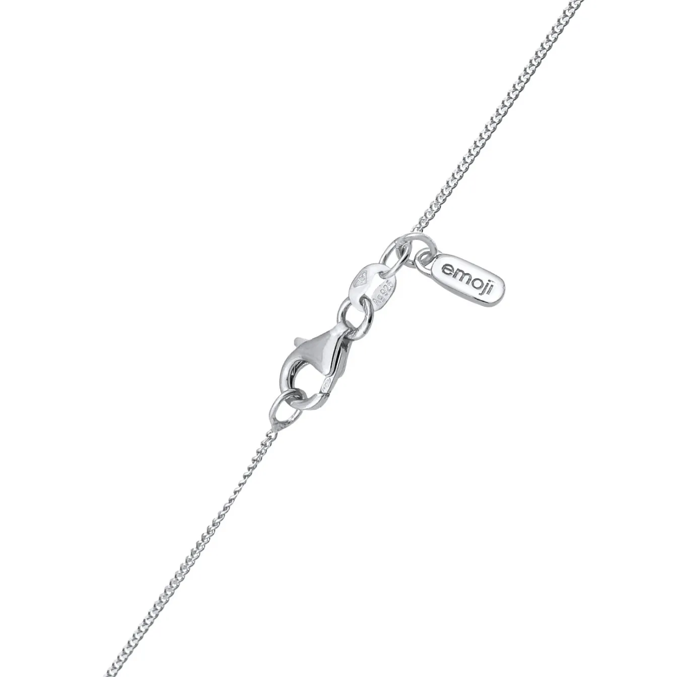 Elli "Halskette Smiling Face Emoji | Emaille (Gelb)< Vergoldet|Symbol-schmuck