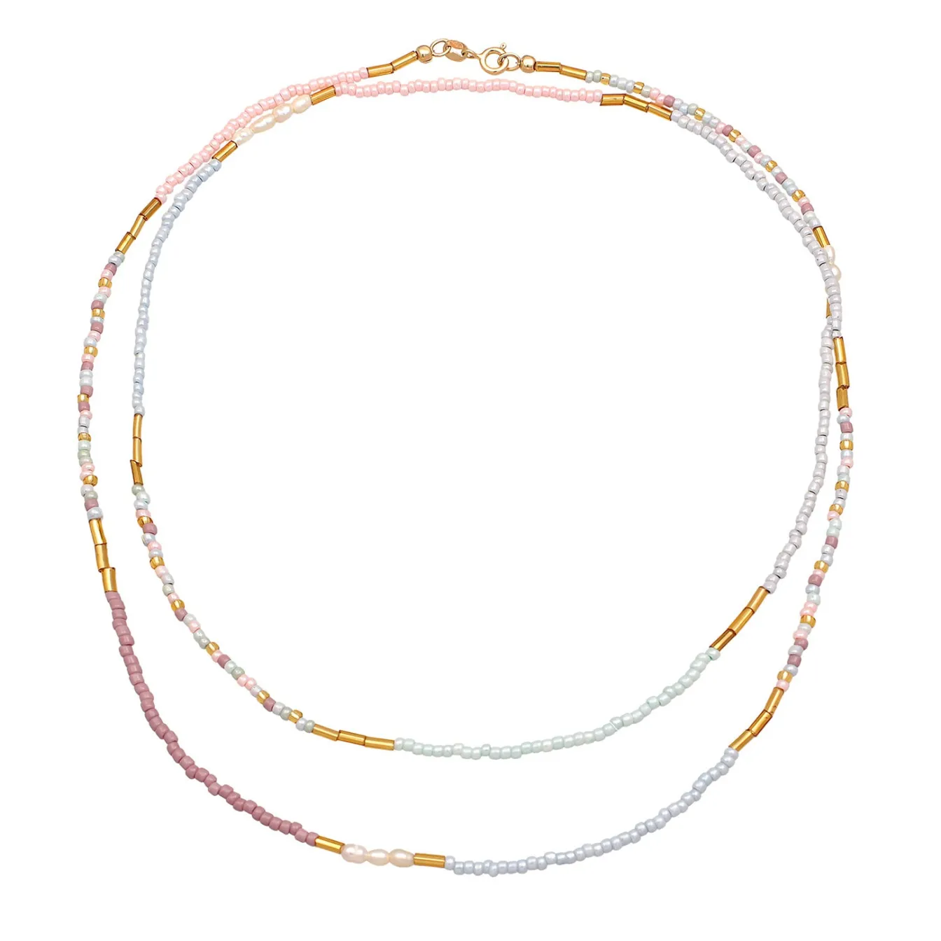 Elli "Halskette Sommer Beads | Süßwasserzuchtperlen< Perlen|Halsketten
