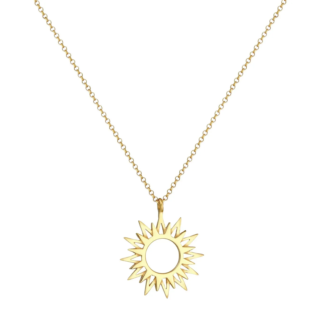 Elli "Halskette Sonne< Silber|Symbol-schmuck