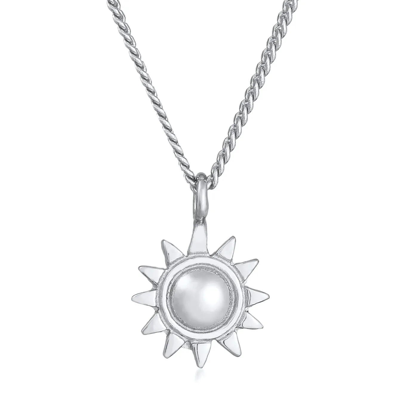 Elli "Halskette Sonne< Roségold|Symbol-schmuck
