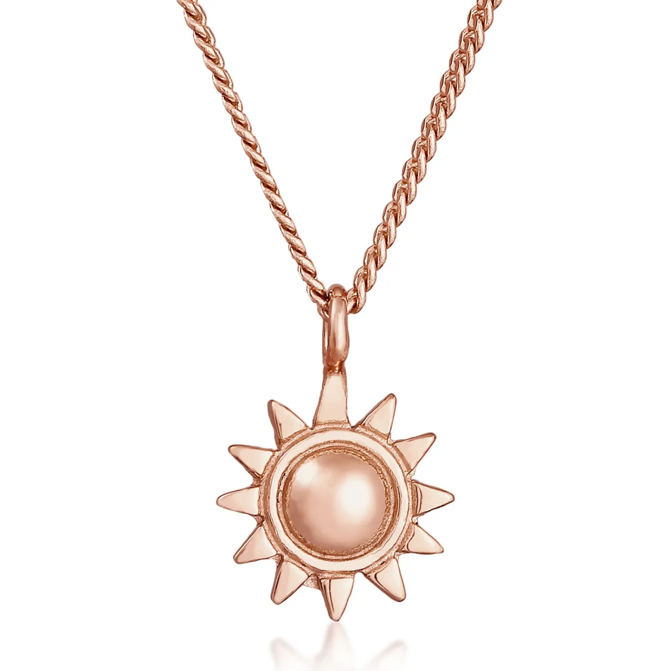 Elli "Halskette Sonne< Roségold|Symbol-schmuck