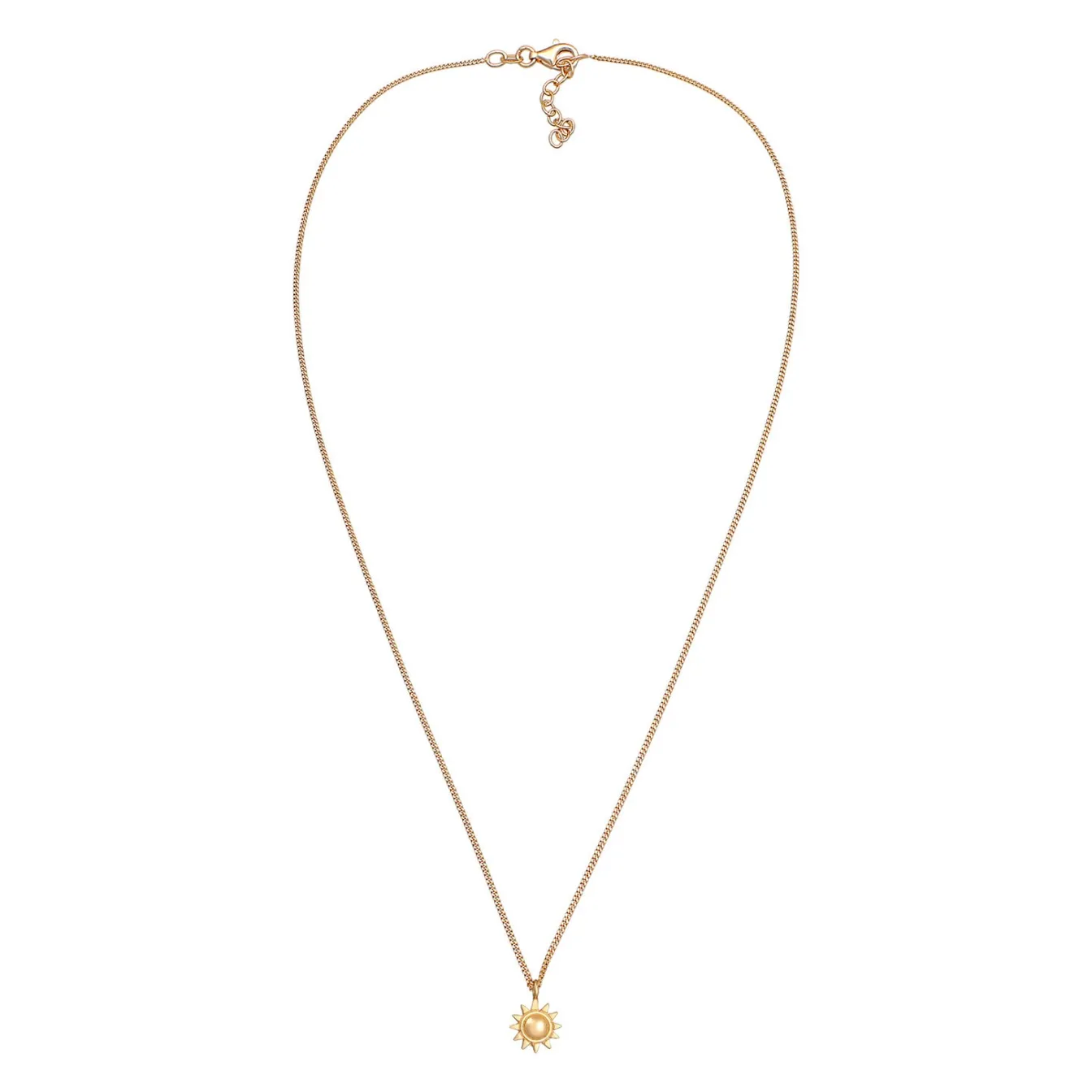 Elli "Halskette Sonne< Roségold|Symbol-schmuck