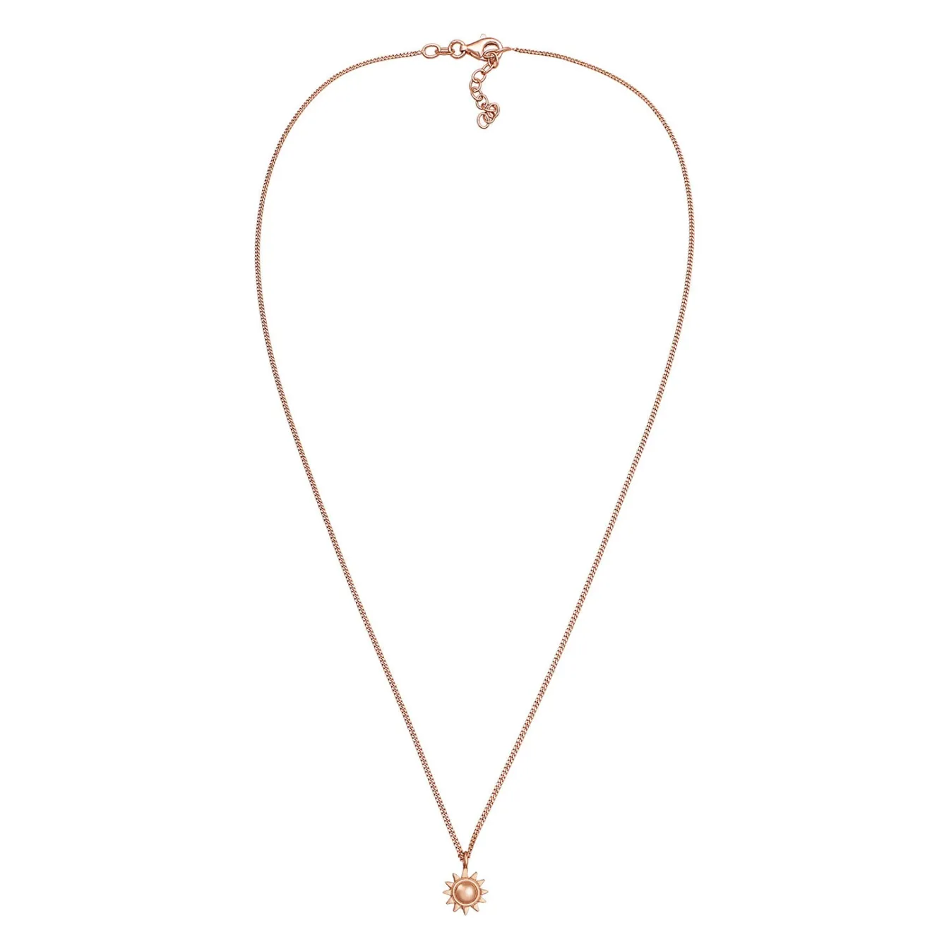 Elli "Halskette Sonne< Roségold|Symbol-schmuck