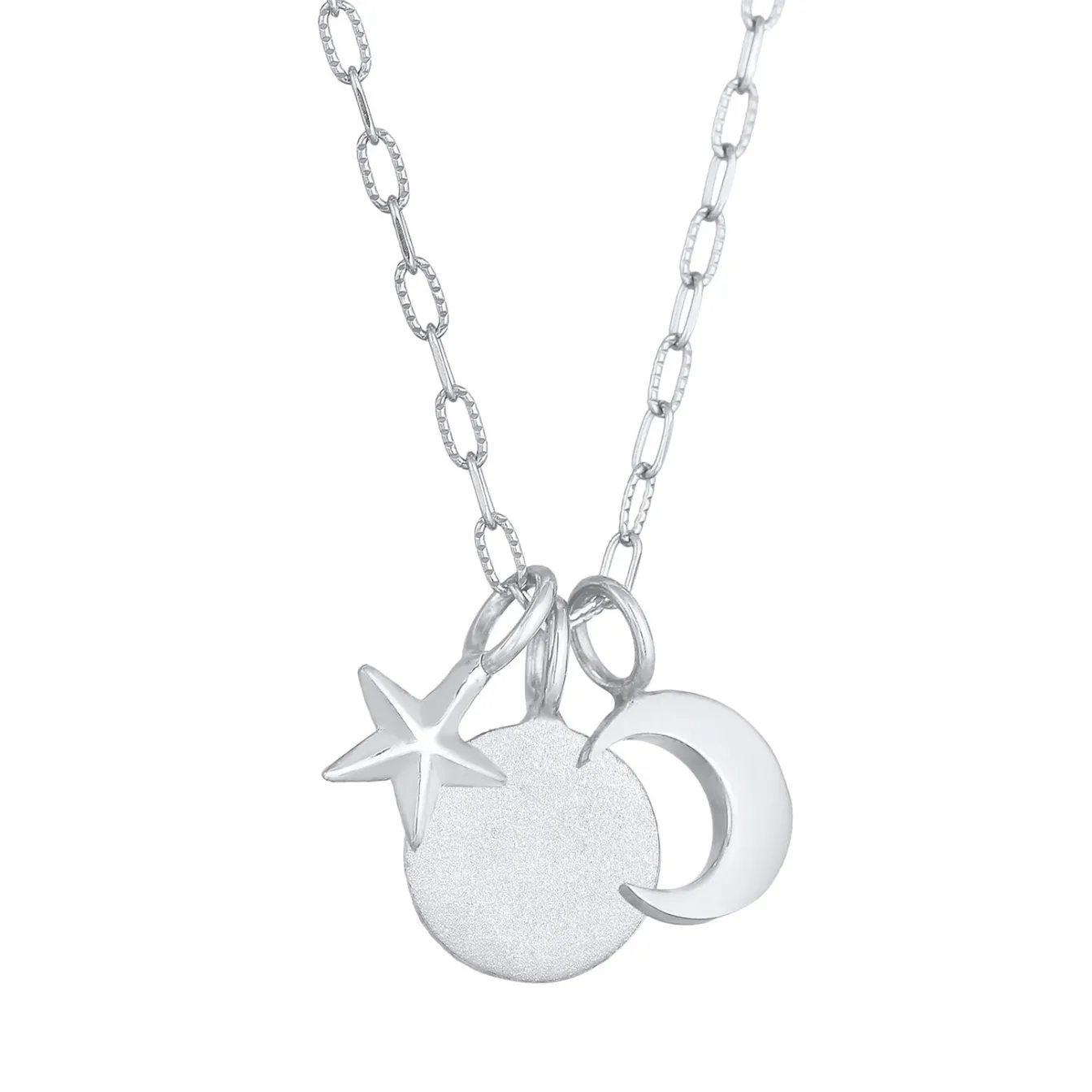 Elli "Halskette Sonne Mond Stern< Symbol-schmuck|Halsketten