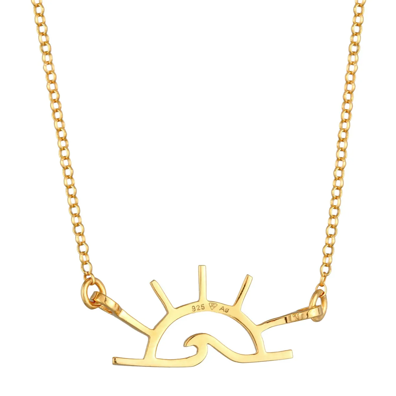 Elli "Halskette Sonnenaufgang< Symbol-schmuck|Halsketten