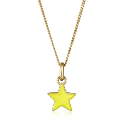 Elli "Halskette Stern | Emaille<Kinder Kinderschmuck