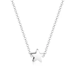 Elli "Halskette Stern | Kristall (Weiß)<Kinder Kinderschmuck