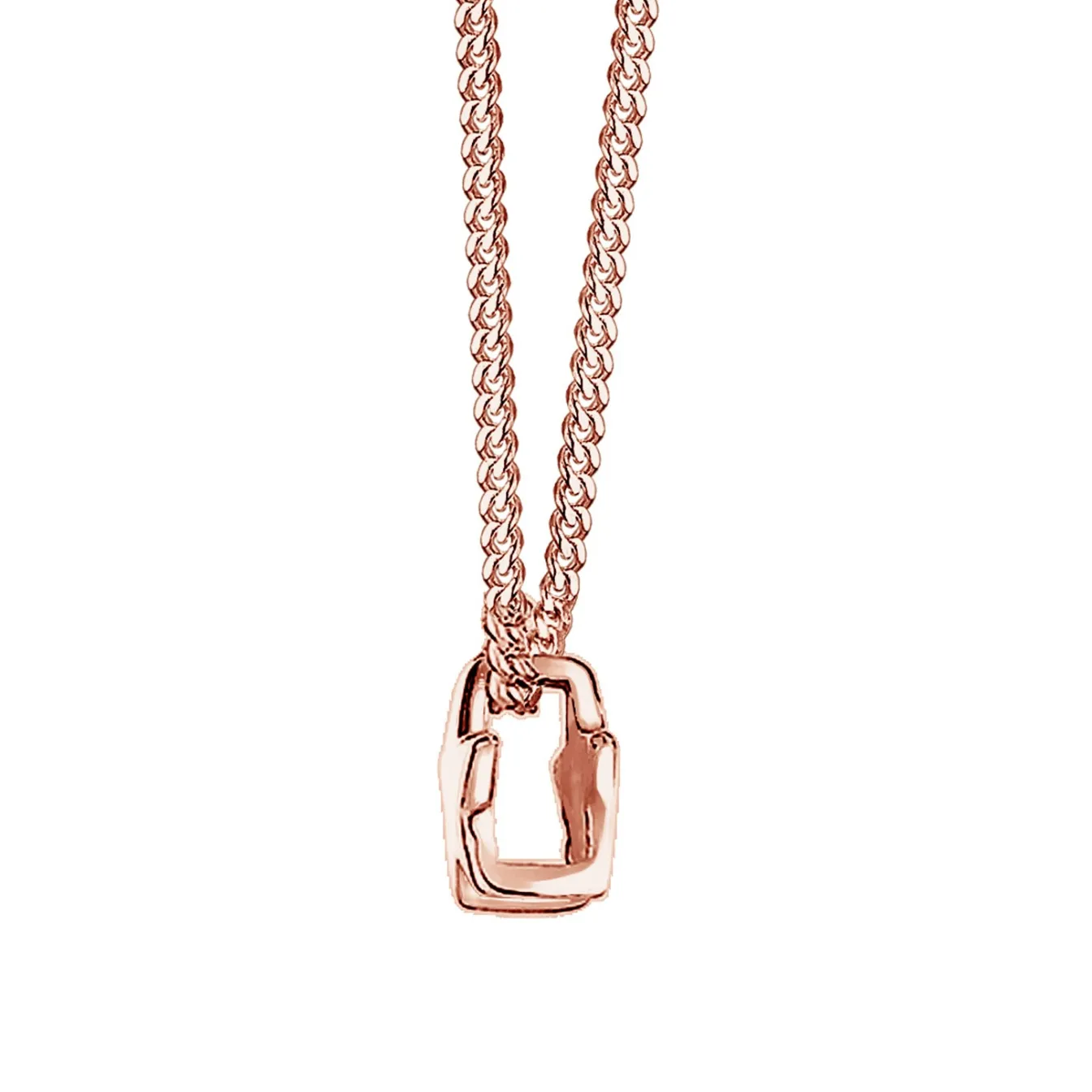 Elli "Halskette Stern Astro< Silber|Roségold