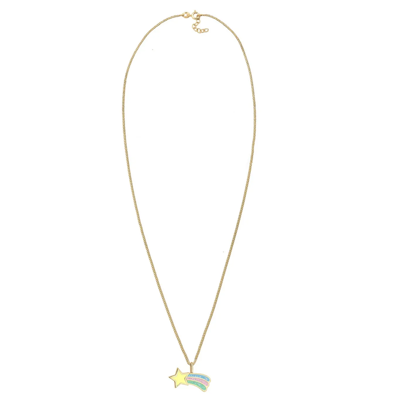 Elli "Halskette Sternschnuppe | Emaille<Kinder Kinderschmuck