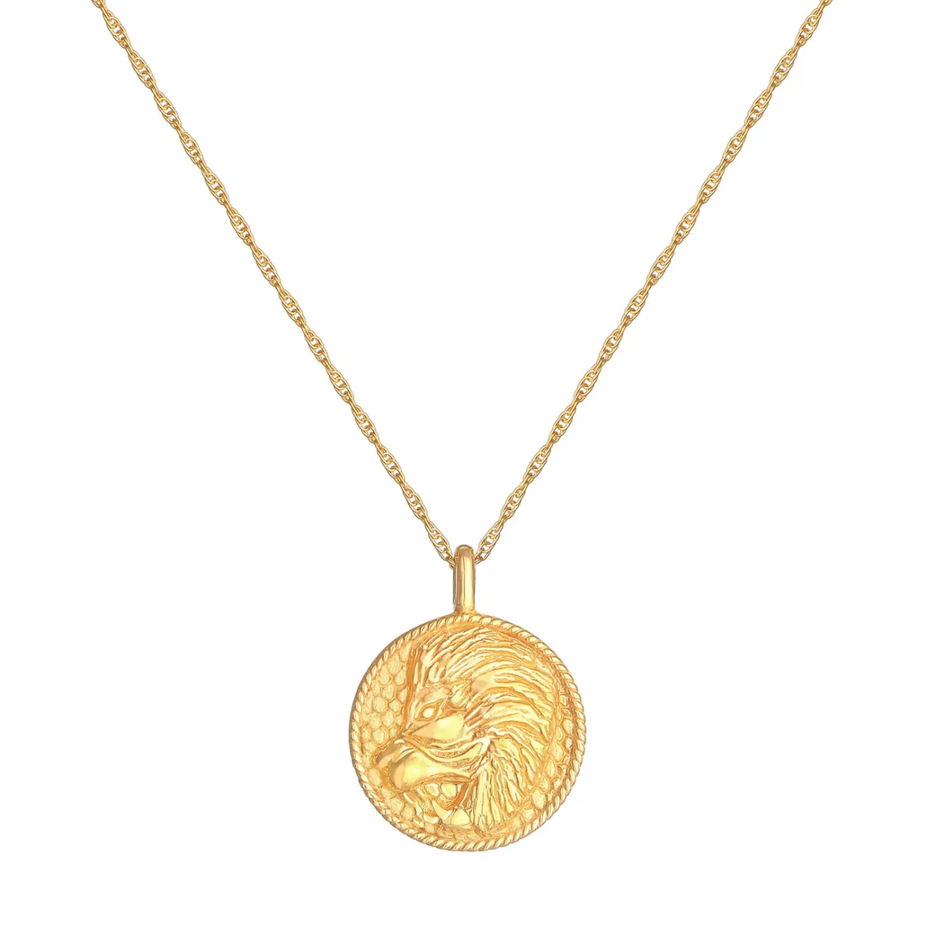 Elli "Halskette Sternzeichen Löwe< Symbol-schmuck|Personalisierter Schmuck