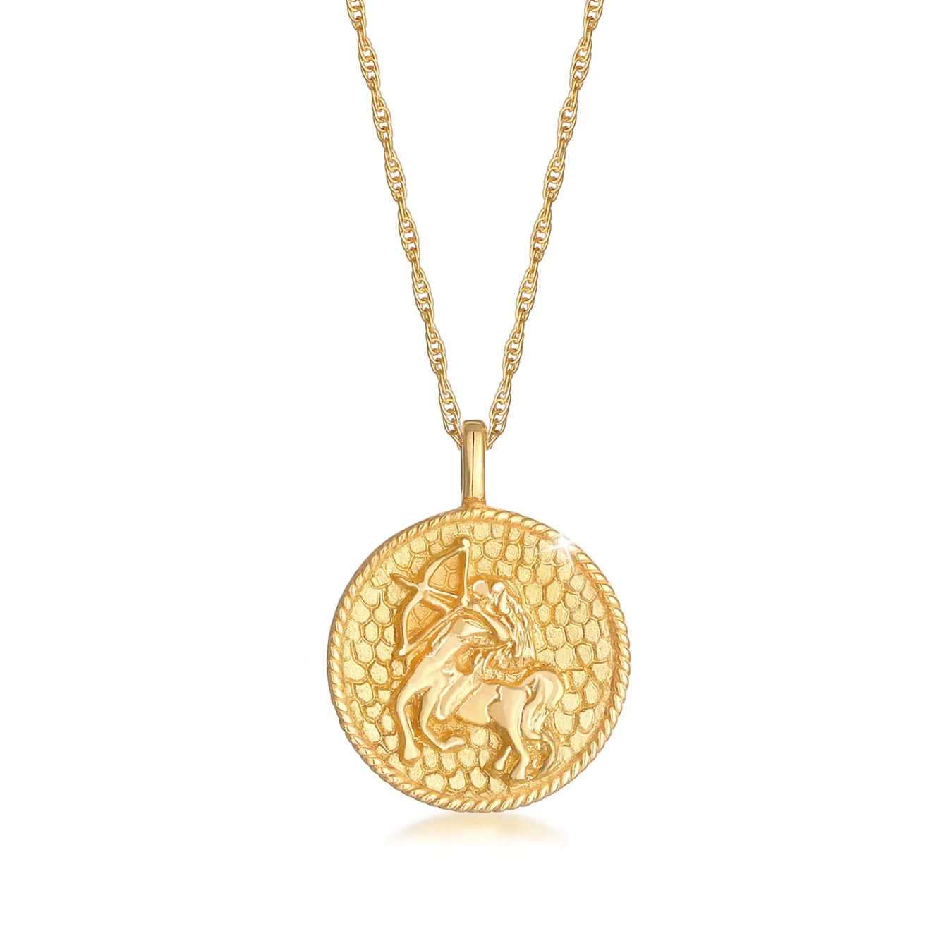 Elli "Halskette Sternzeichen Schütze< Symbol-schmuck|Personalisierter Schmuck