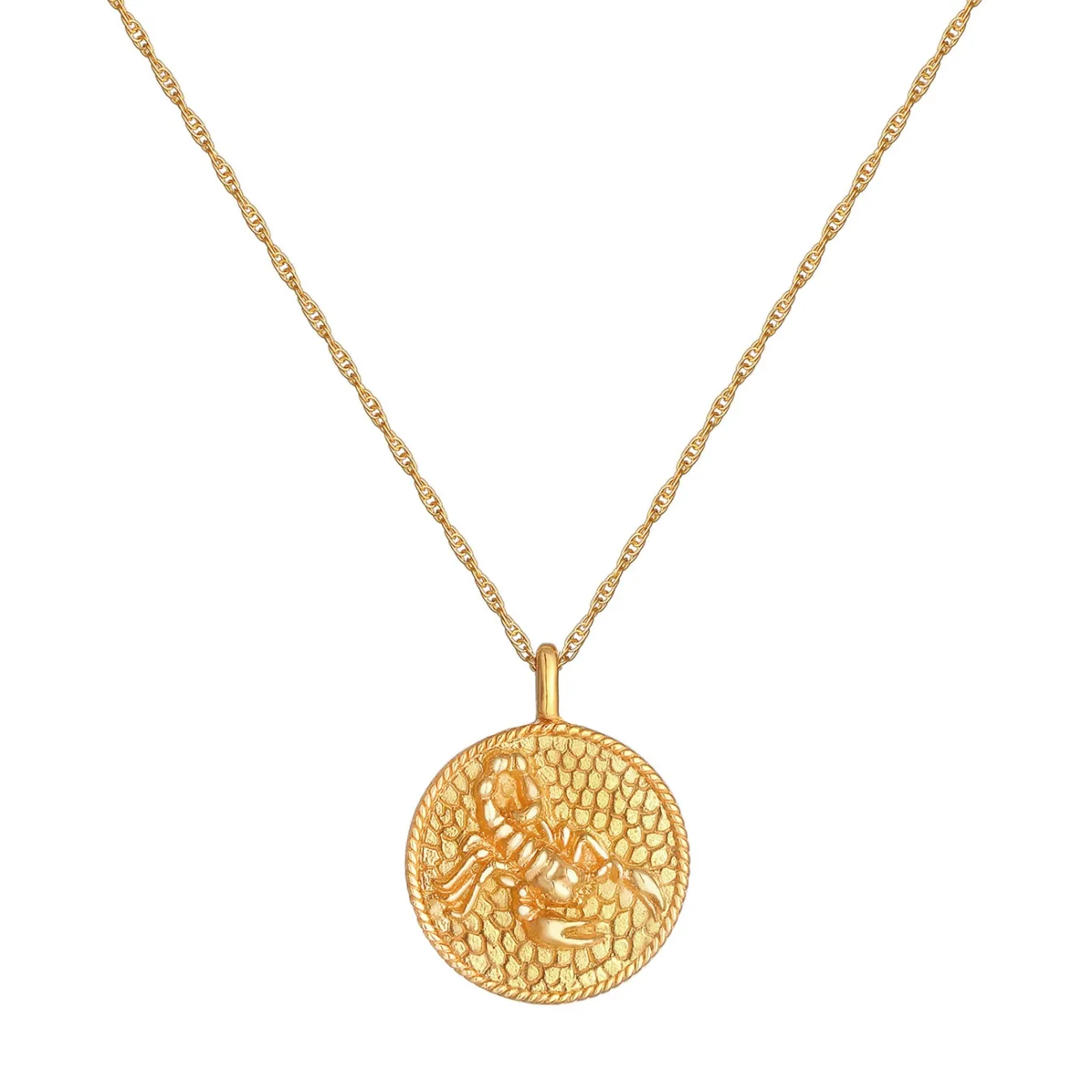 Elli "Halskette Sternzeichen Skorpion< Symbol-schmuck|Personalisierter Schmuck