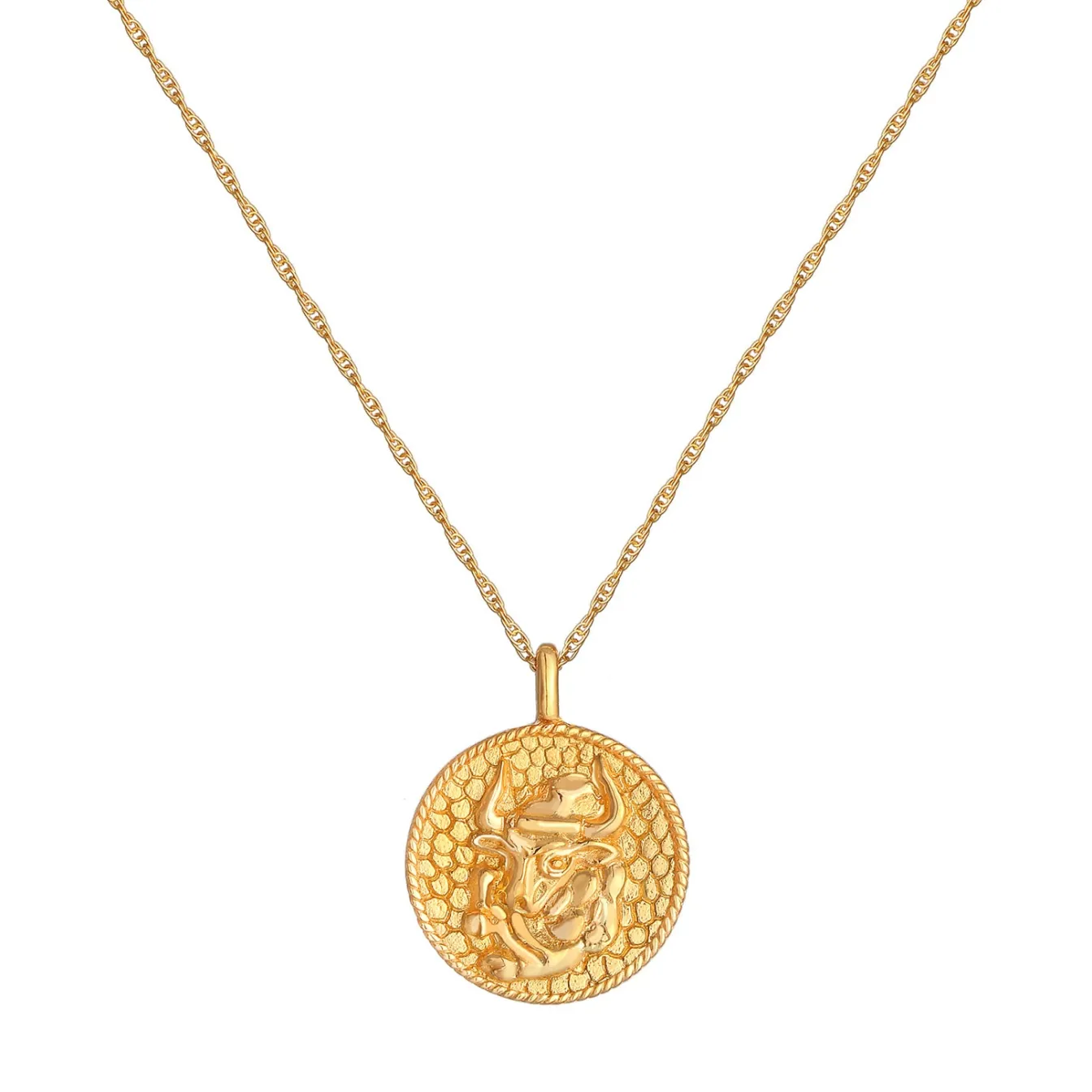Elli "Halskette Sternzeichen Stier< Symbol-schmuck|Personalisierter Schmuck