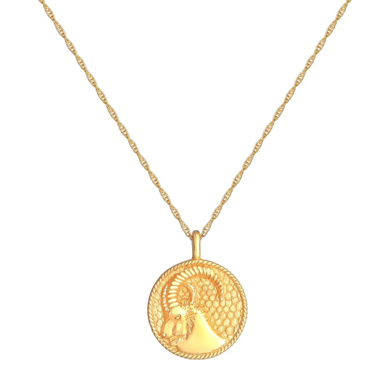 Elli "Halskette Sternzeichen Steinbock< Symbol-schmuck|Personalisierter Schmuck