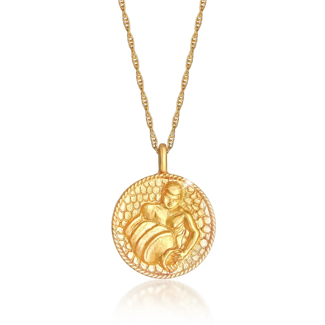 Elli "Halskette Sternzeichen Wassermann< Symbol-schmuck|Personalisierter Schmuck