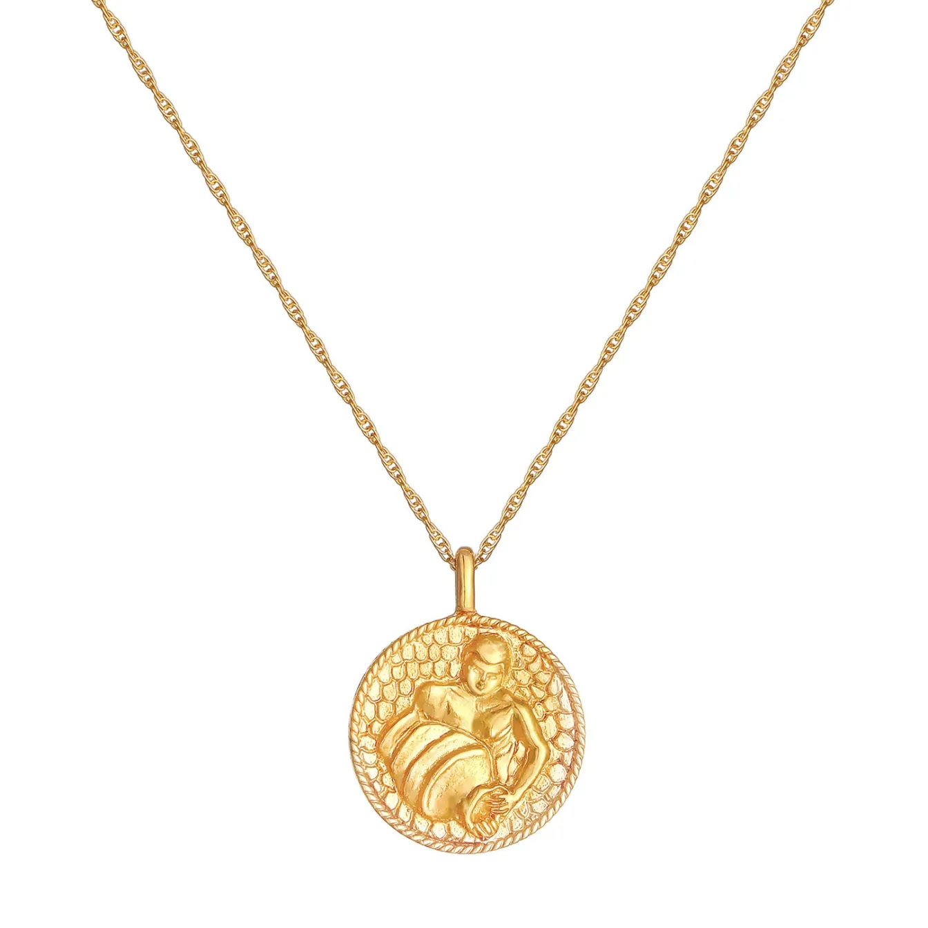 Elli "Halskette Sternzeichen Wassermann< Symbol-schmuck|Personalisierter Schmuck