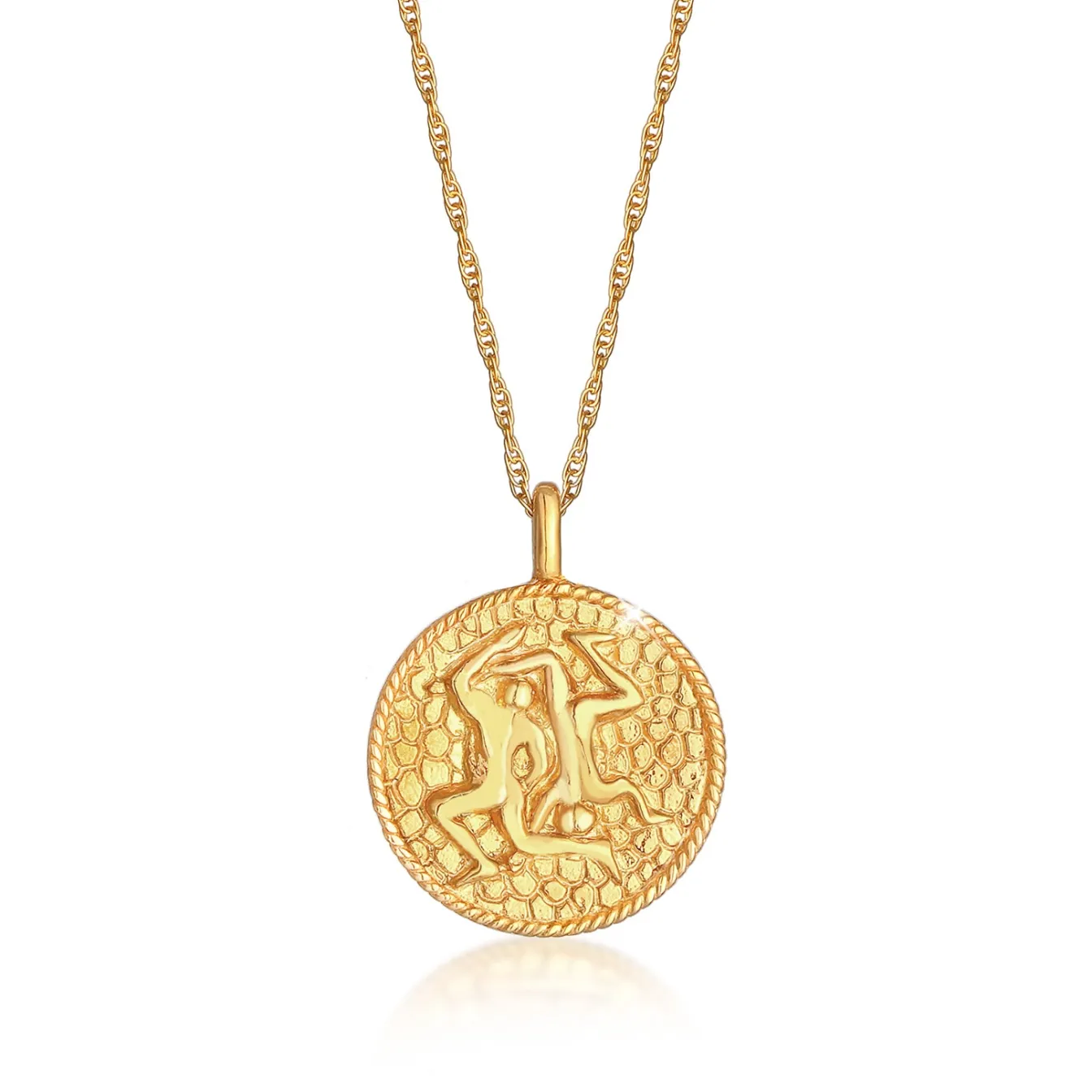 Elli "Halskette Sternzeichen Zwilling< Symbol-schmuck|Personalisierter Schmuck