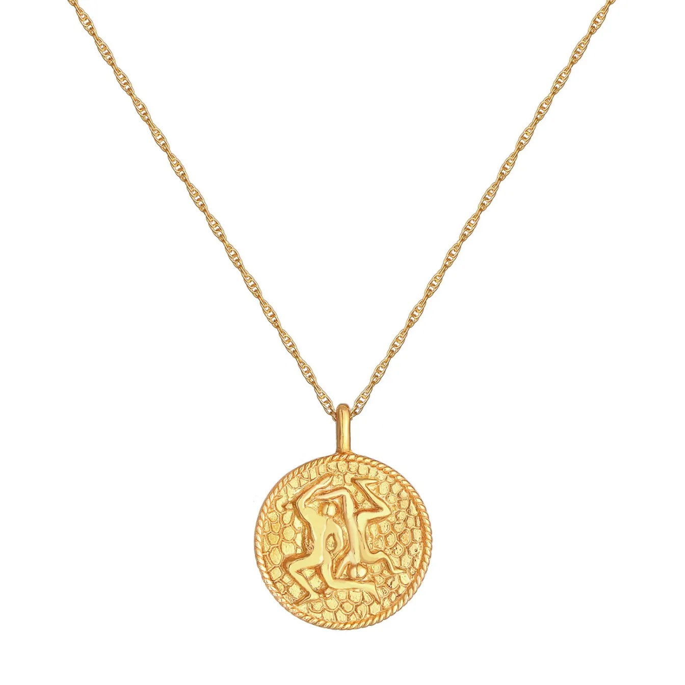 Elli "Halskette Sternzeichen Zwilling< Symbol-schmuck|Personalisierter Schmuck