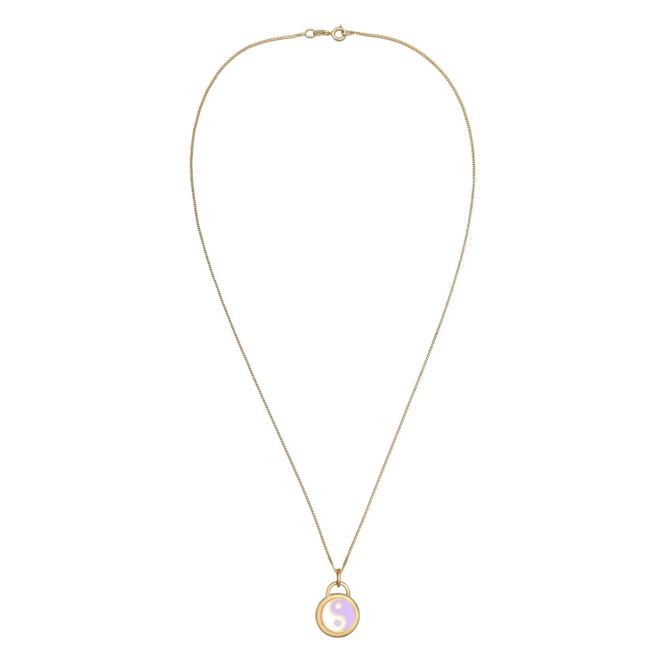 Elli "Halskette Ying Yang | Emaille< Symbol-schmuck|Letzte Chance