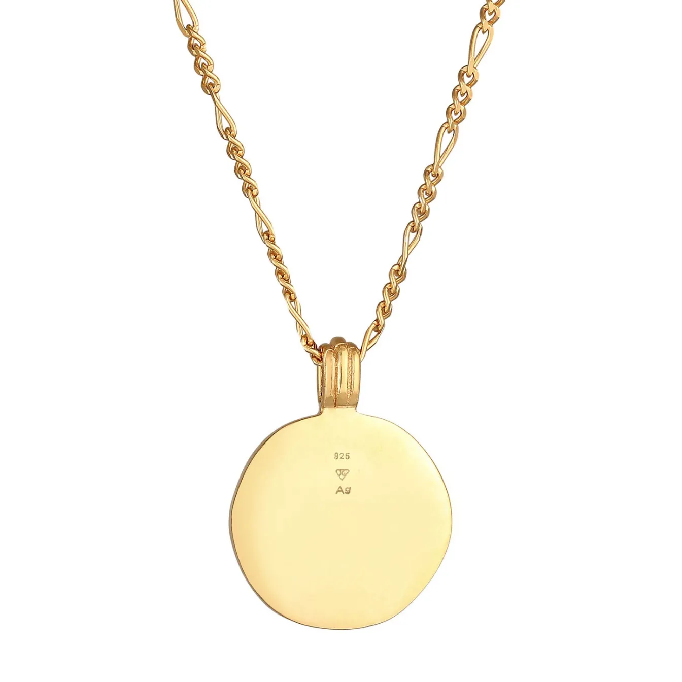 Elli "Halskette Ying Yang | Emaille< Symbol-schmuck|Halsketten