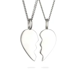 Elli "Halsketten-Set Herz< Vergoldet|Symbol-schmuck