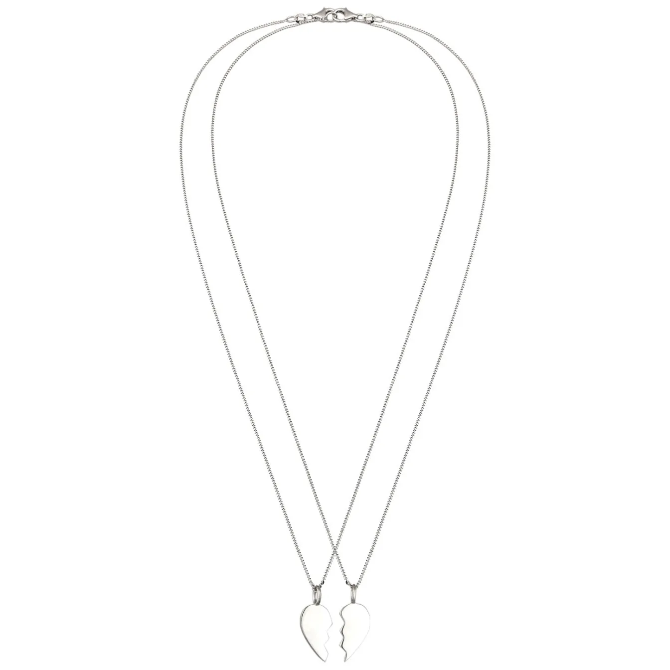 Elli "Halsketten-Set Herz< Vergoldet|Symbol-schmuck