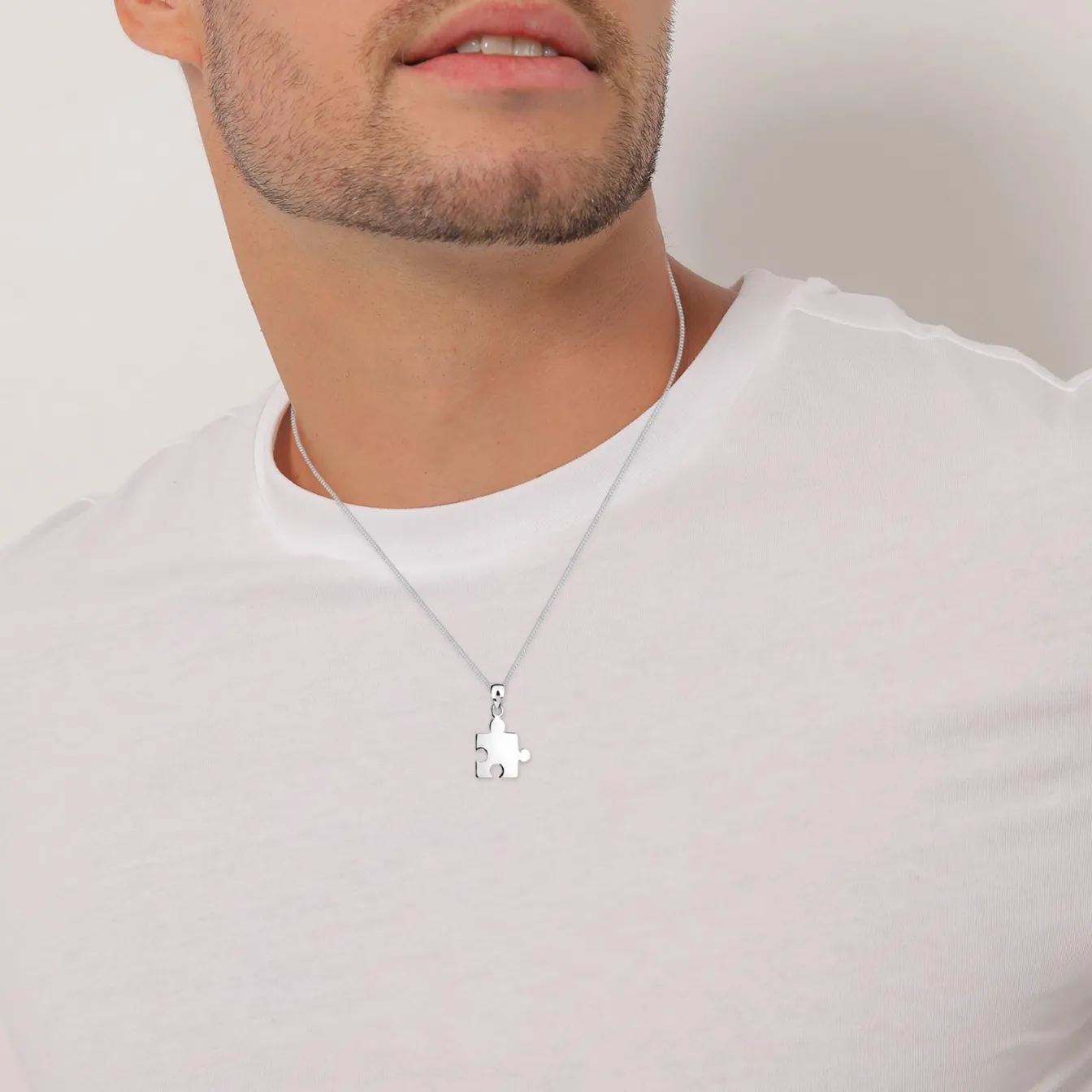 Elli "Halskettenset Puzzle< Symbol-schmuck|Halsketten