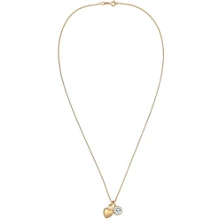 Elli "Halsketter Solitär Herz | Kristall (Weiß)< Symbol-schmuck|Herz-schmuck