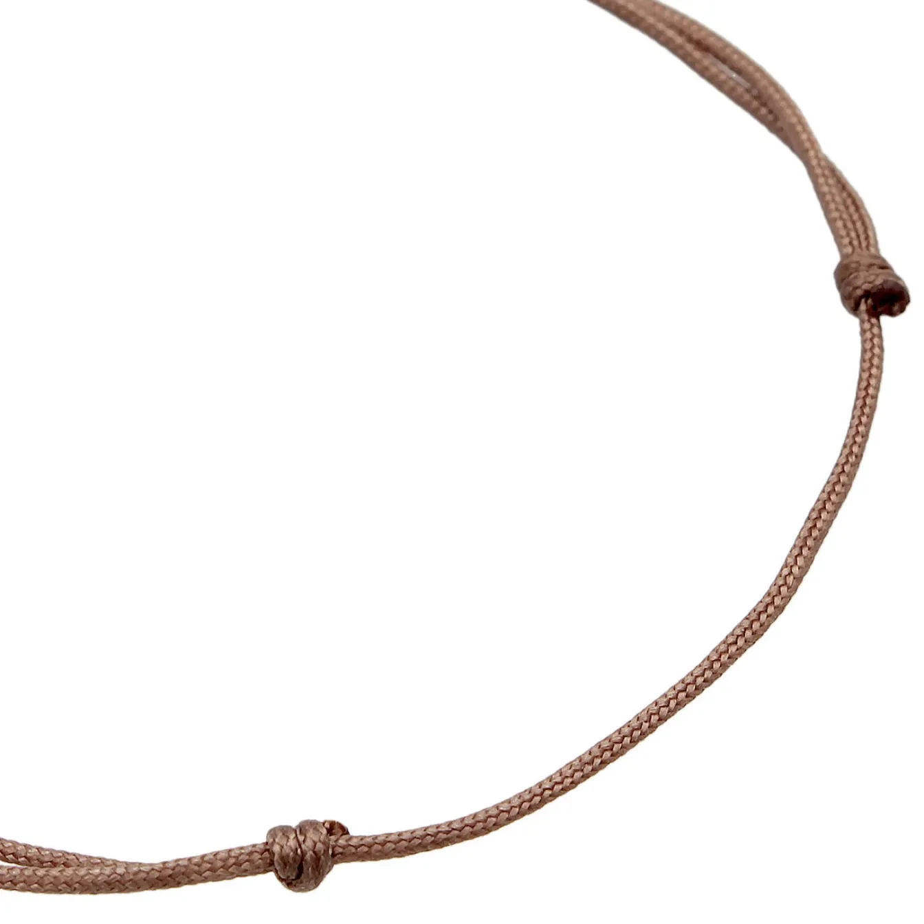 Elli "Infinity Unendlichkeit Nylon Bändchen 925er Silber< Vergoldet|Roségold