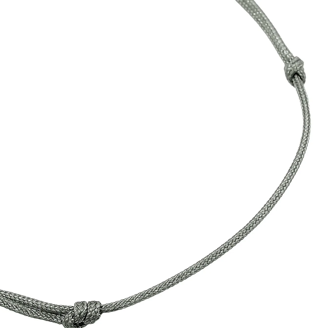 Elli "Infinity Unendlichkeit Nylon Bändchen 925er Silber< Vergoldet|Roségold