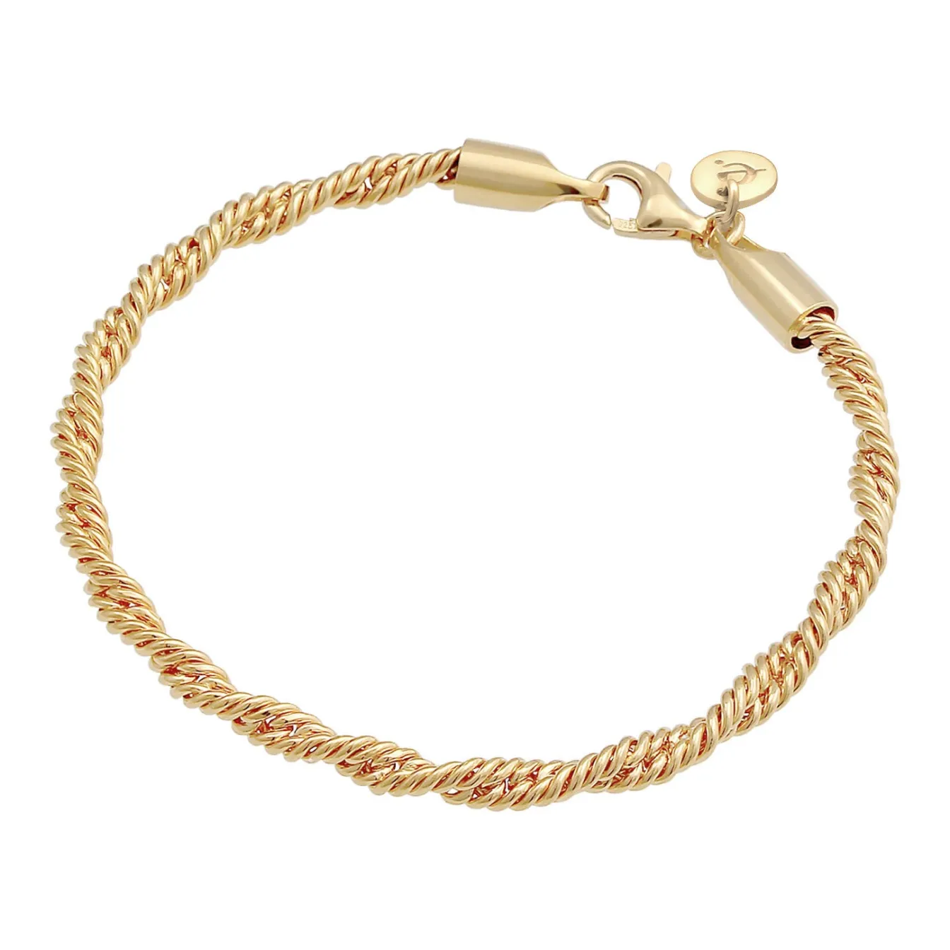 Elli "Kordel-Armband< Armbänder|Vergoldet