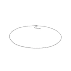 Elli "Kordel-Choker Fein< Halsketten|Silber