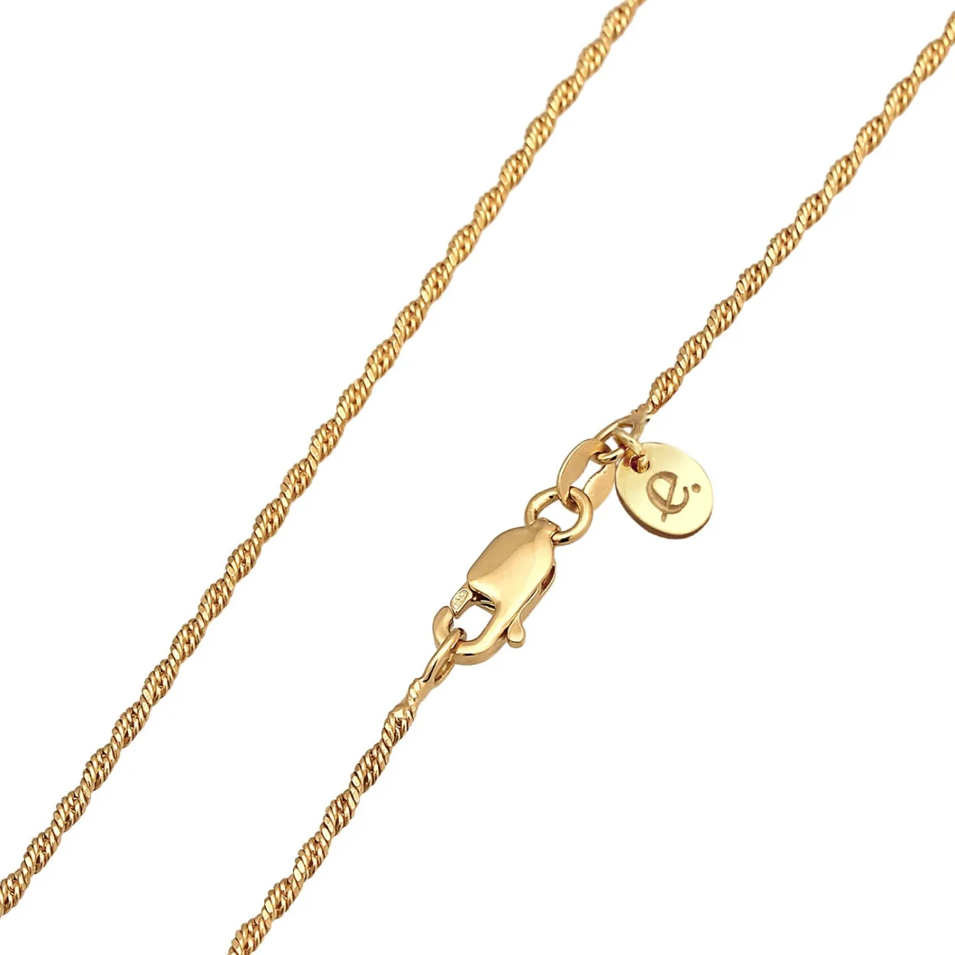 Elli "Kordel-Halskette | Quarz (Rosa)< Halsketten|Edelsteine