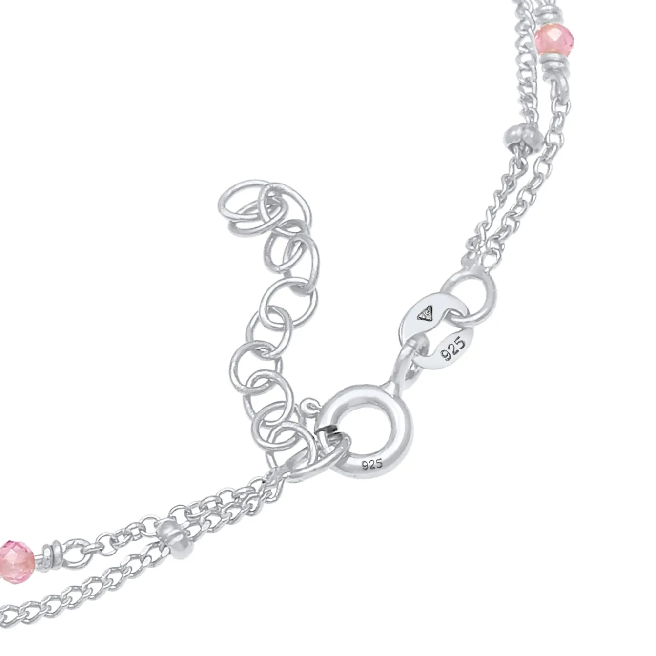 Elli "Kugel-Armband | Quarz ( Rosa )< Armbänder|Silber