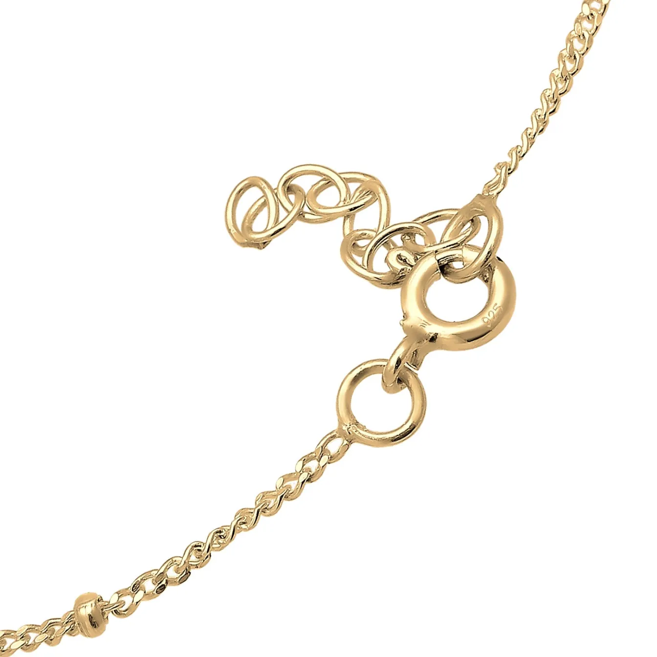Elli "Kugel-Armband Astro | Topas ( Weiß )< Armbänder|Vergoldet