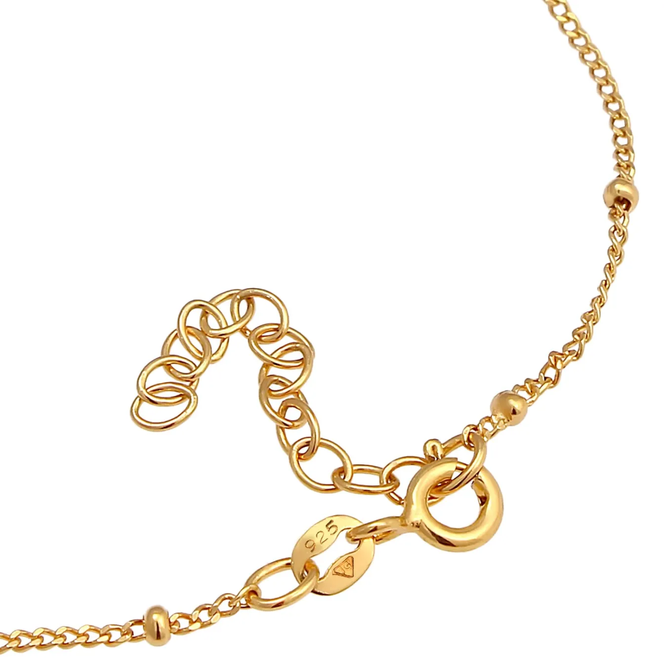 Elli "Kugel-Armband Kugel | Opal ( Weiß )< Armbänder|Vergoldet