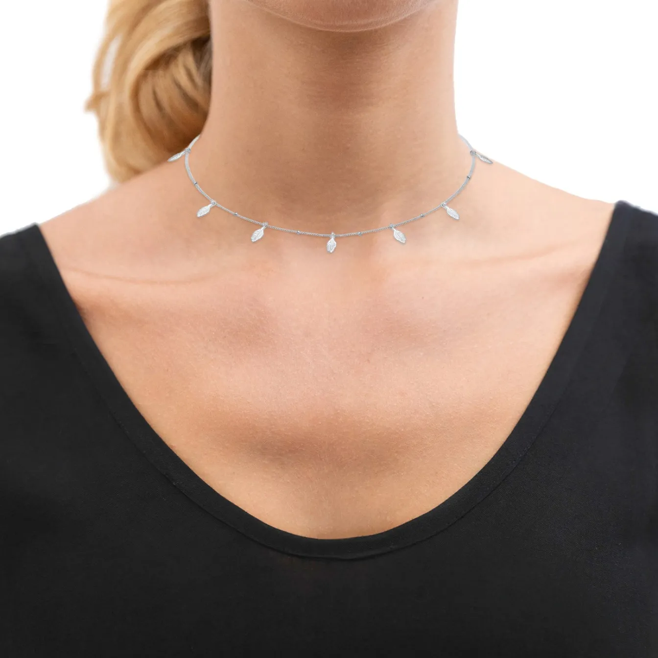 Elli "Kugel-Choker< Halsketten|Vergoldet